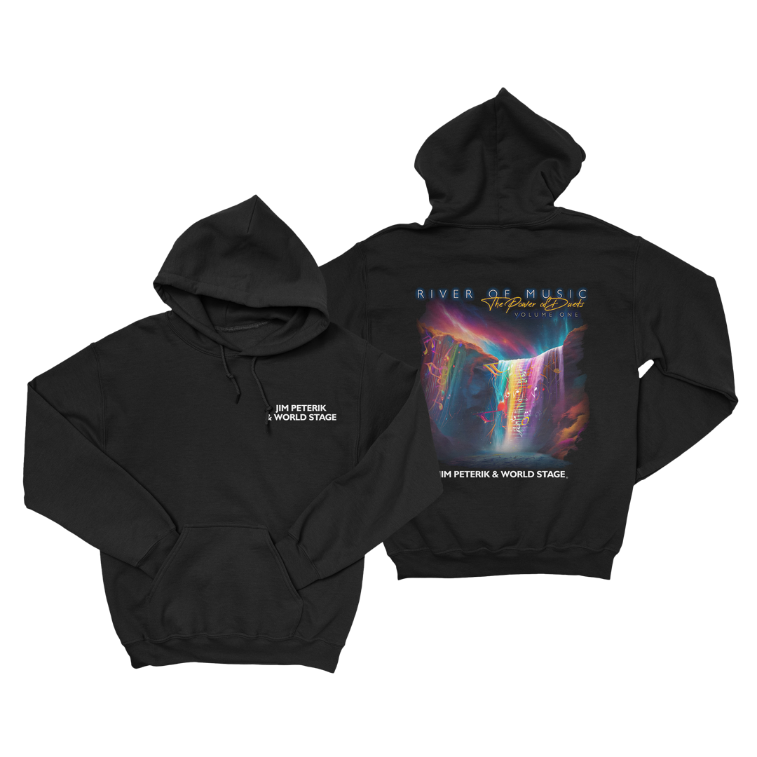 Jim Peterik World Stage The Power Of Duets Vol Pullover Hood