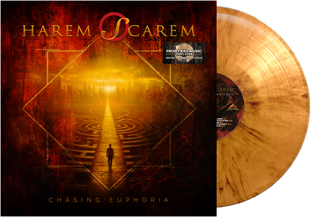 Harem Scarem - Chasing Euphoria - Orange Marble LP (Vinyl Club Exclusive)