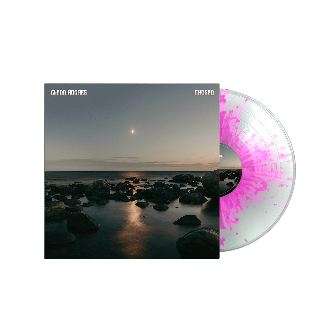 Glenn Hughes - Chosen - Crystal w/ Pink Splatter LP