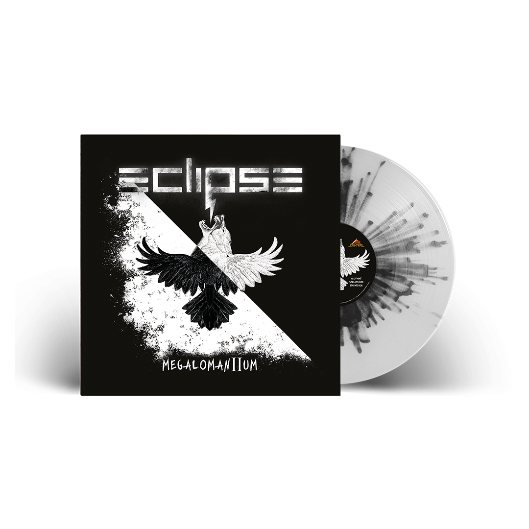 Eclipse - Megalomanium II - Crystal/Black Splatter Vinyl LP