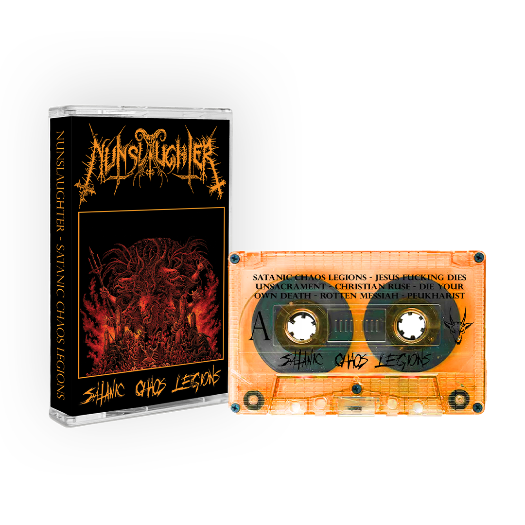 Nunslaughter - Satanic Chaos Reigns - Cassette