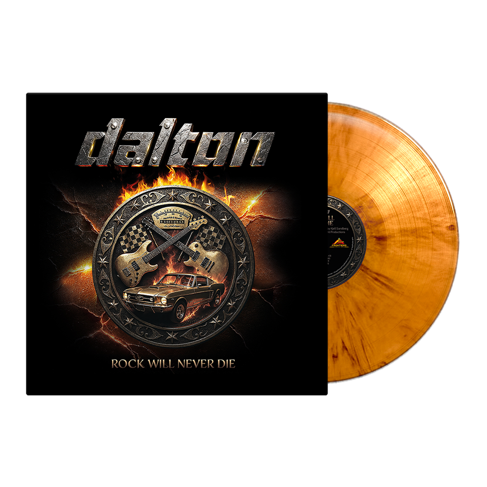 Dalton - Rock Will Never Die - Orange Black Marble LP