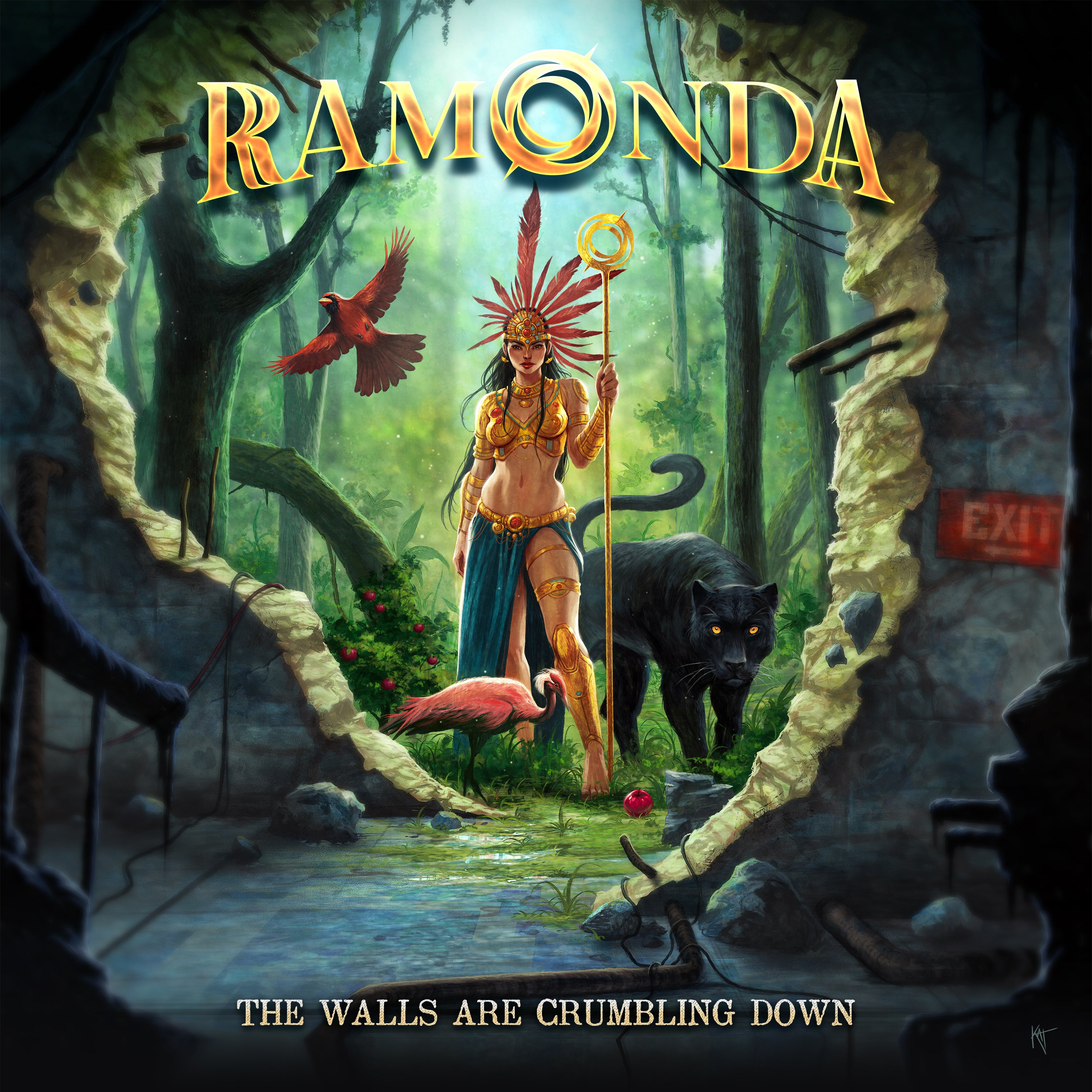 Ramonda - The Walls Are Crumbling Down - CD
