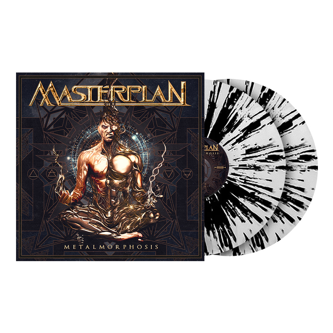 Masterplan - Metalmorphosis - White/Black Splatter 2LP