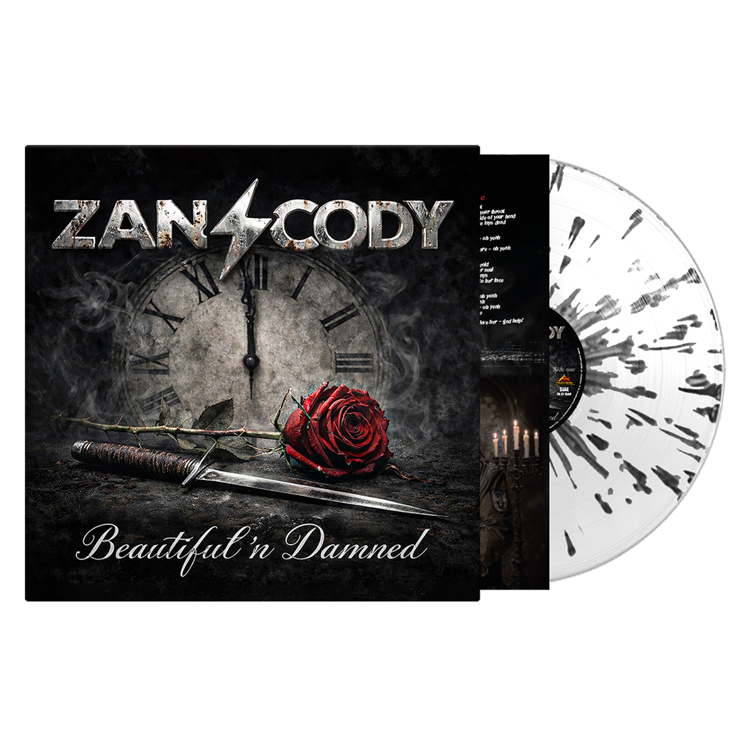 Zan/Cody - Beautiful 'N Damned - White Black Splatter LP