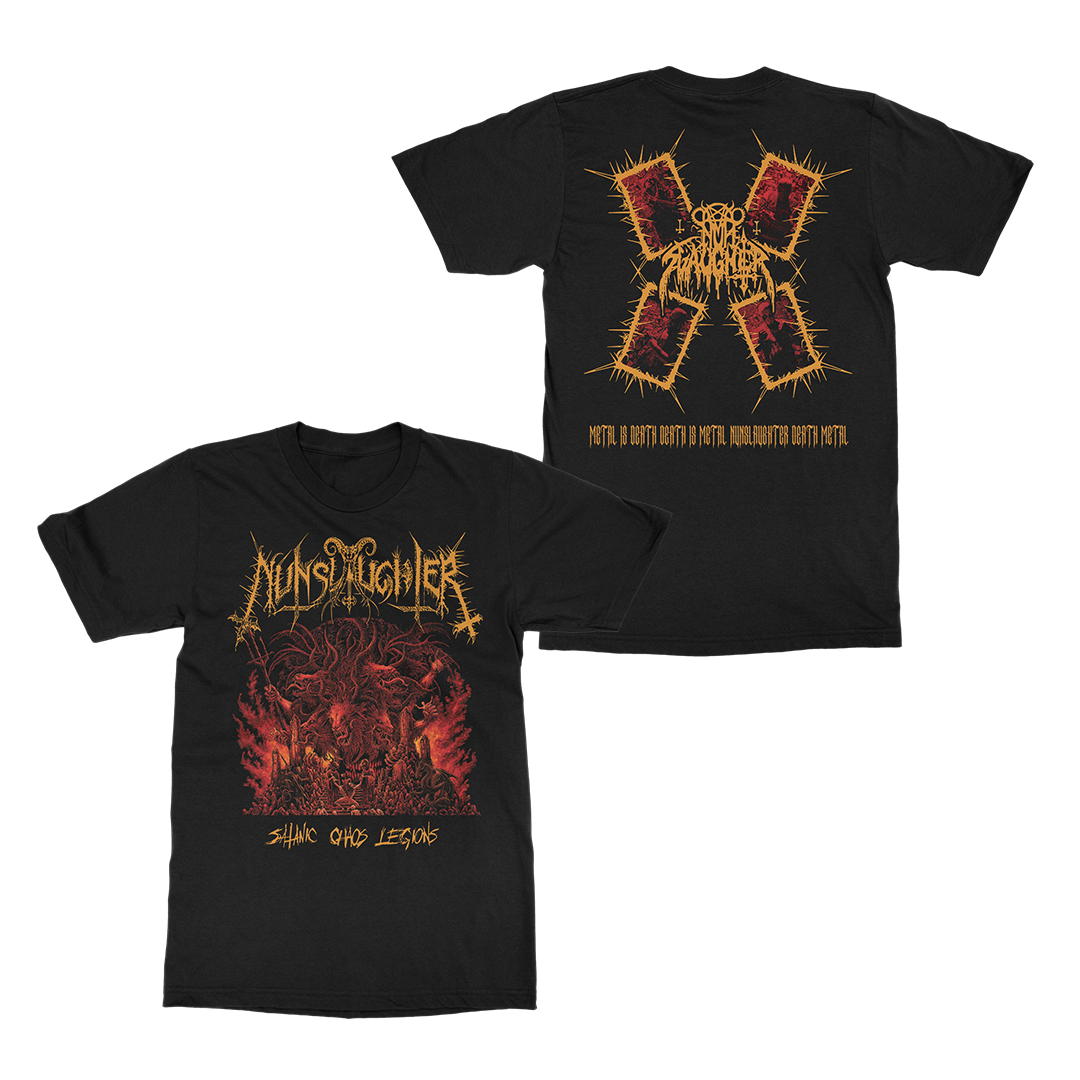 Nunslaughter - Satanic Chaos Reigns - T-Shirt