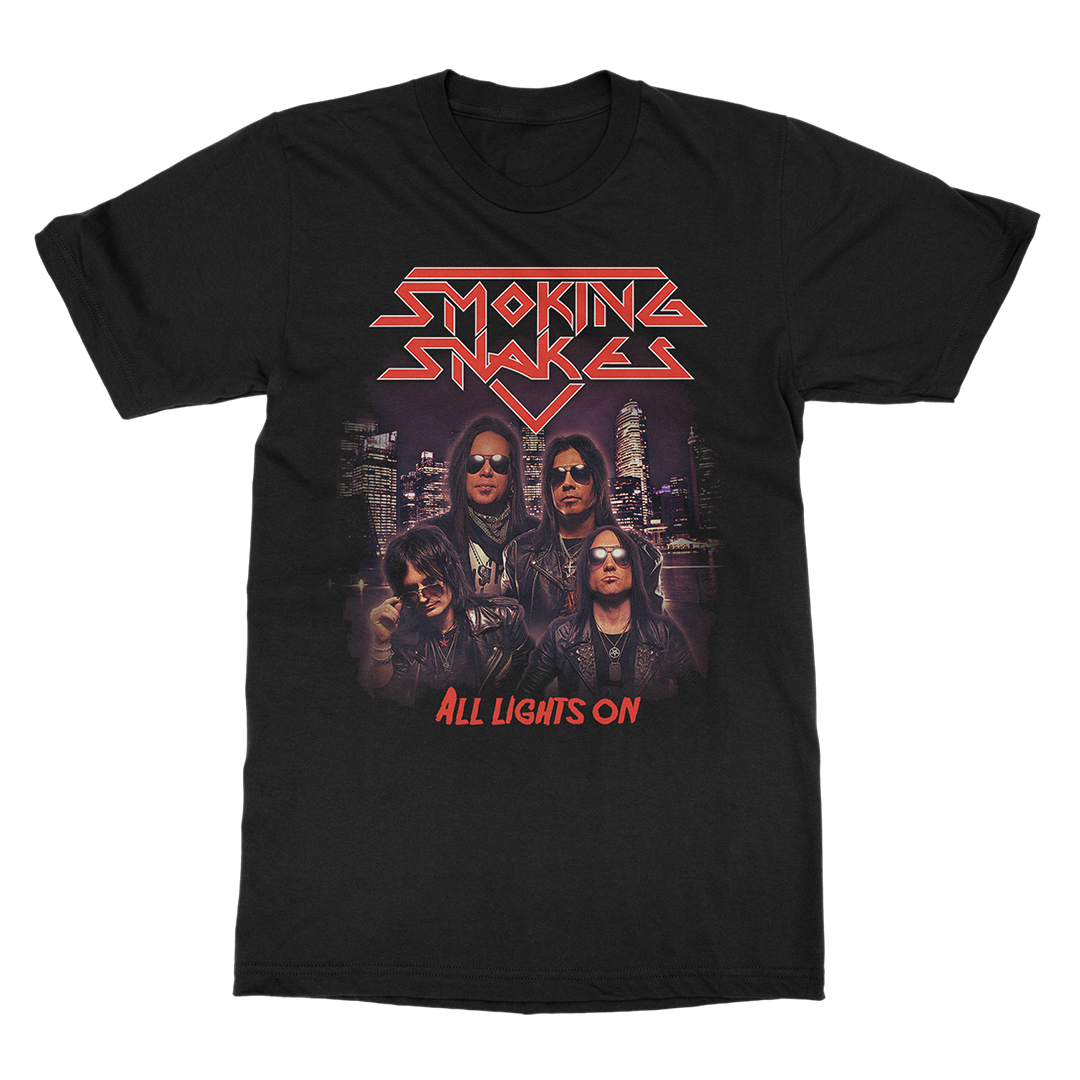 Smoking Snakes - All Lights On - T-Shirt