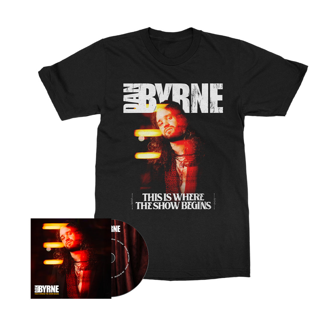 Dan Byrne - This Is Where The Show Begins - CD Merch Bundle