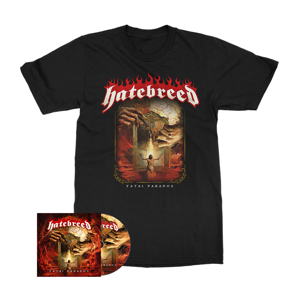 Hatebreed - Fatal Paradox - CD + T-Shirt Fan Pack