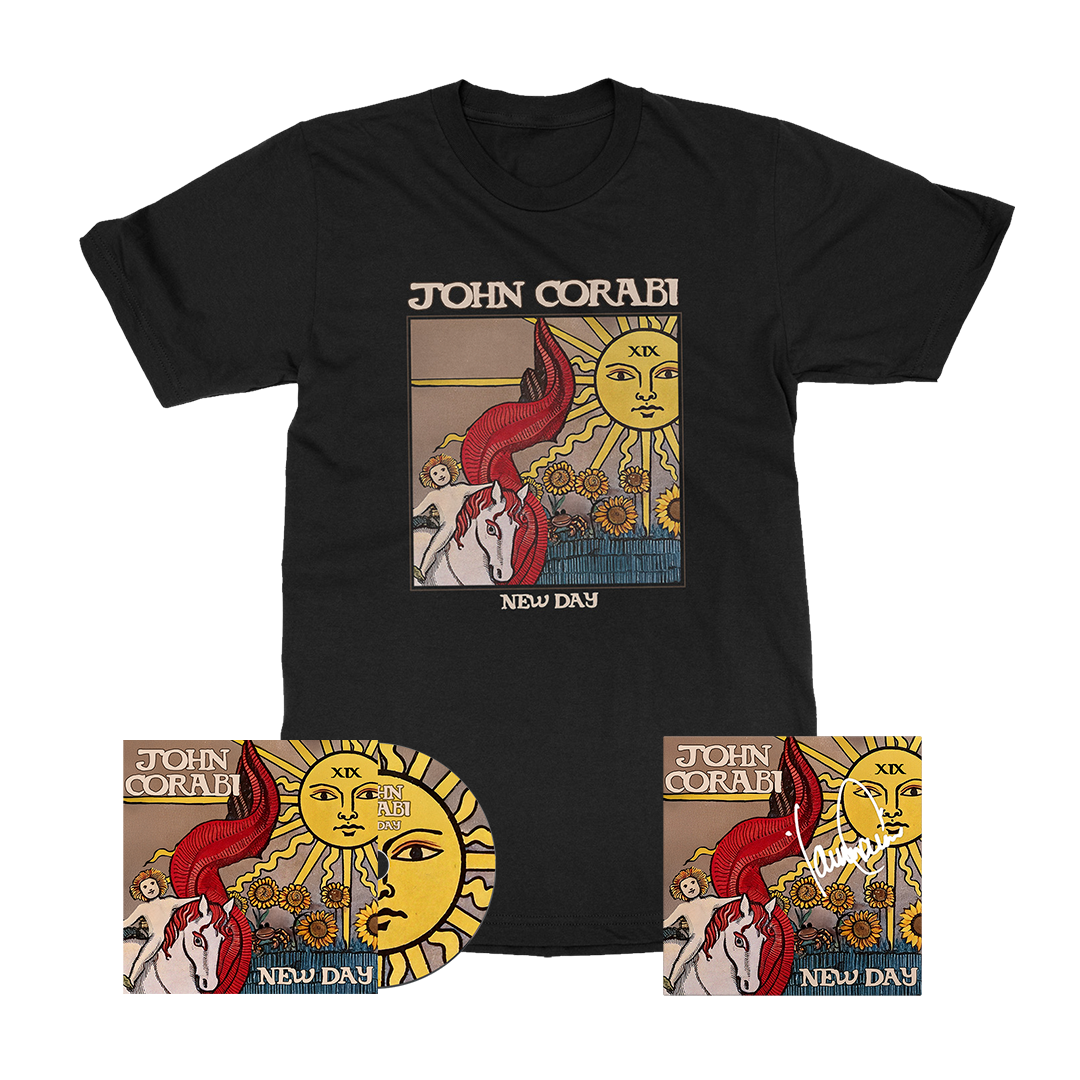 John Corabi - New Day - CD Merch Bundle
