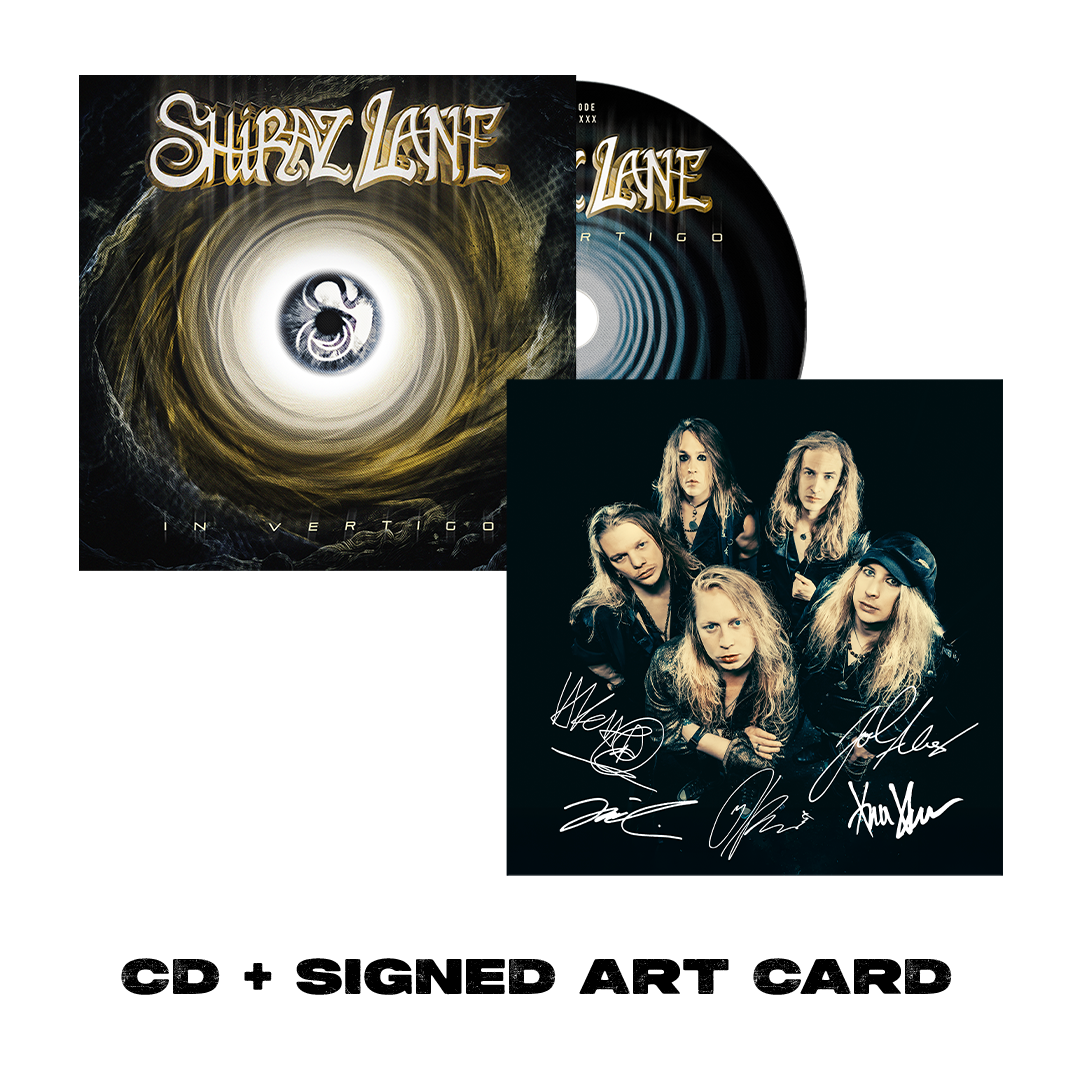 Shiraz Lane - In Vertigo - CD + Signed Art Card