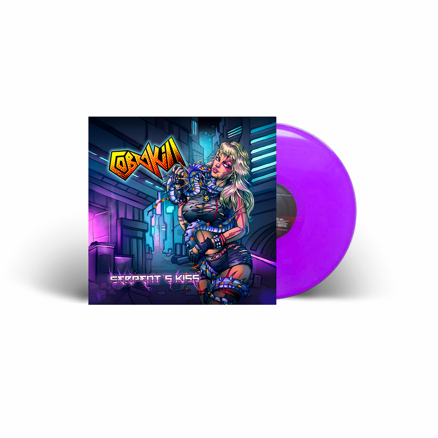 CobraKill - Serpent's Kiss - Purple LP