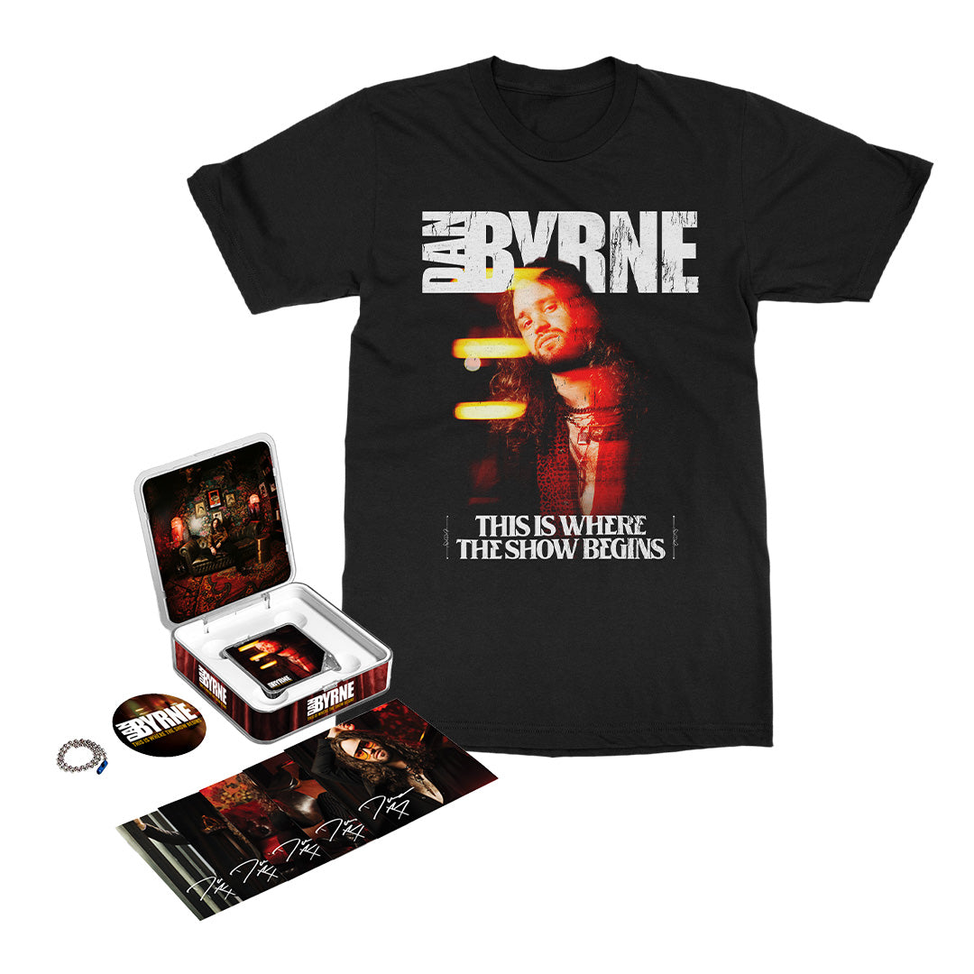 Dan Byrne - This Is Where The Show Begins - KiTalbum Merch Bundle