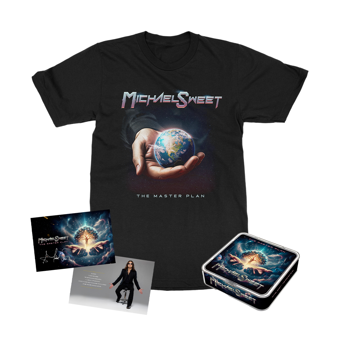 Michael Sweet - The Master Plan - KiTalbum Merch Bundle