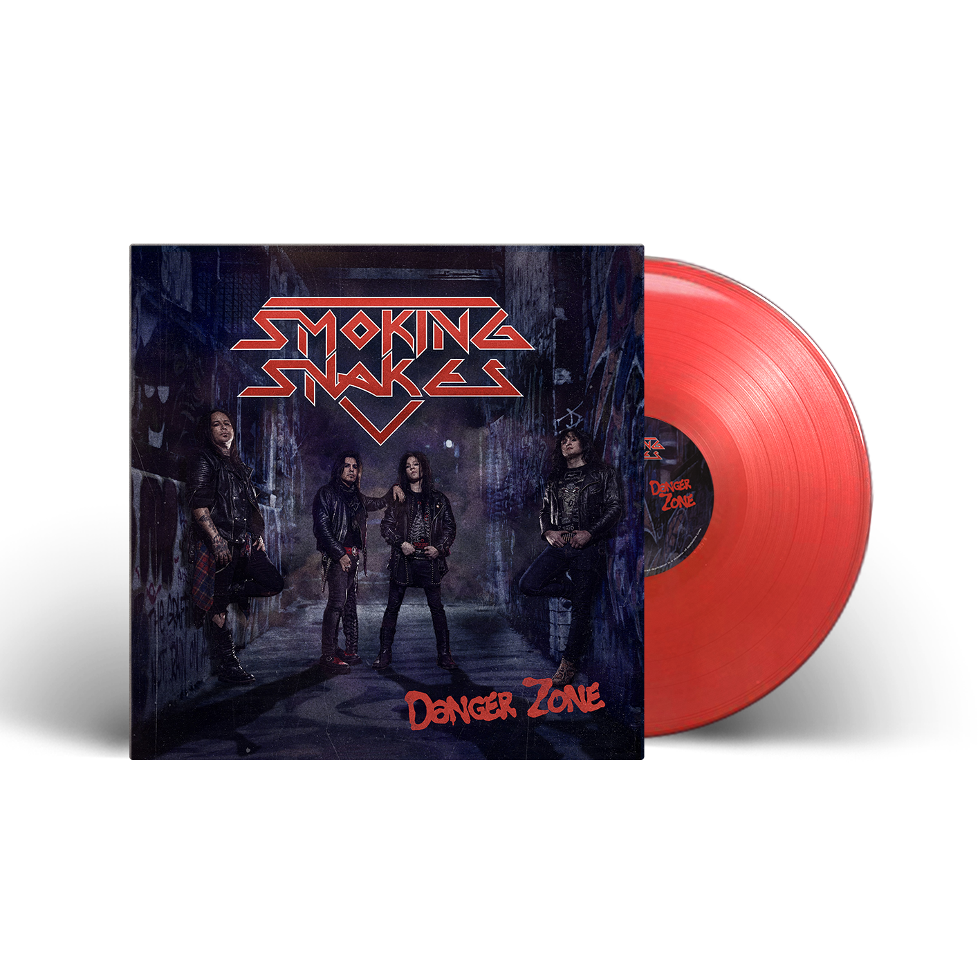Smoking Snakes - Danger Zone - Red LP