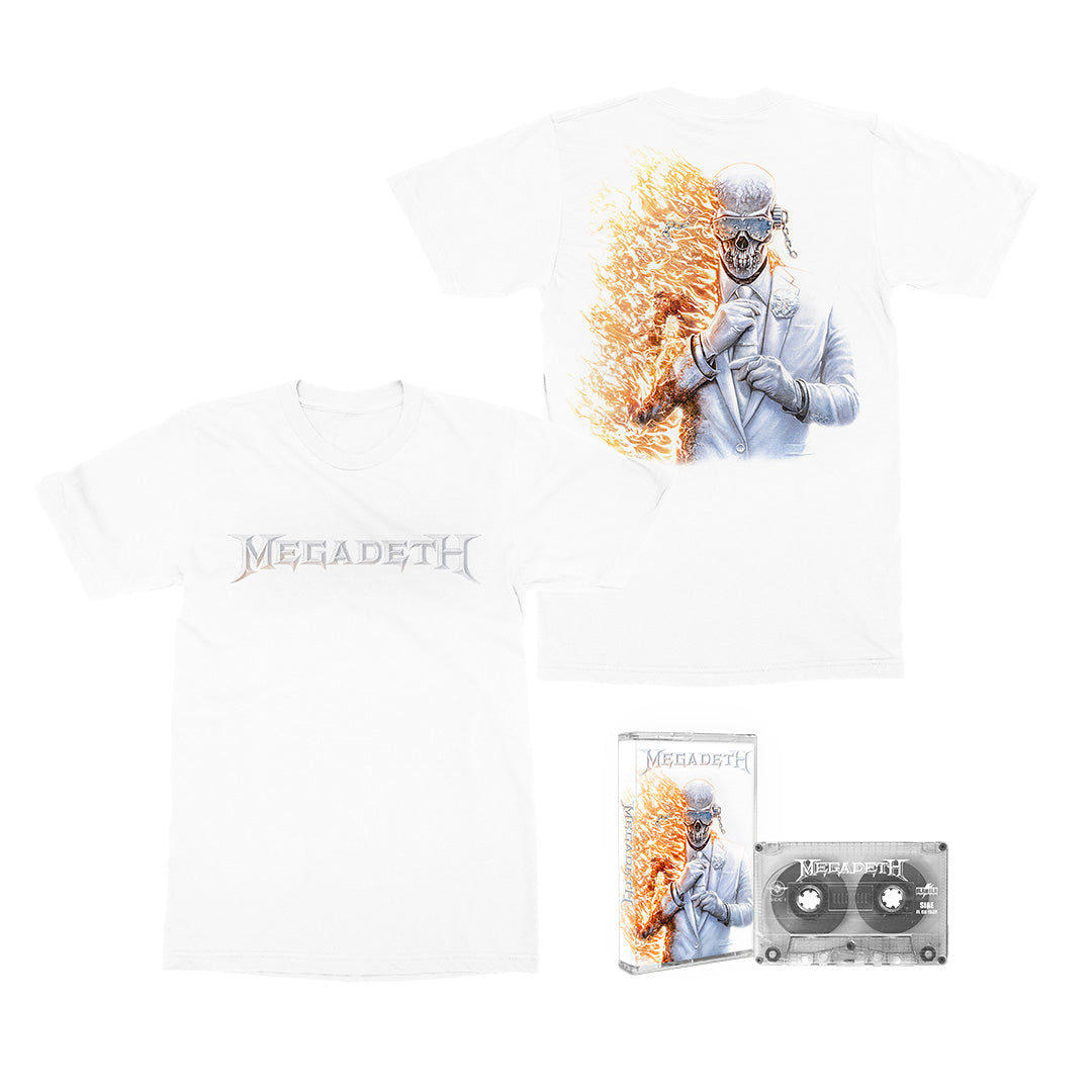 Megadeth - Megadeth - Clear Cassette + Tee Bundle