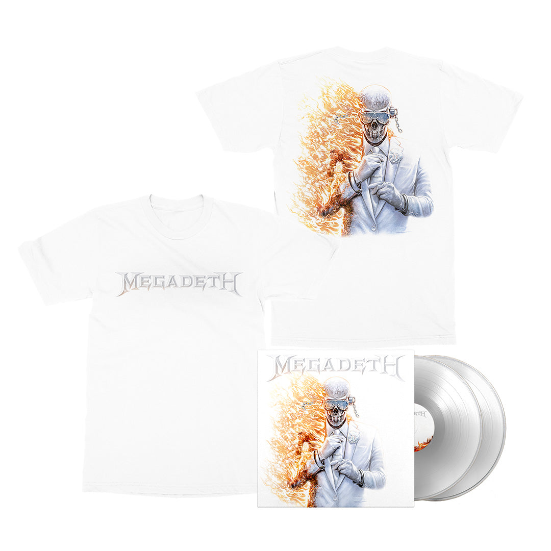 Megadeth - Megadeth - Crystal LP + Tee Bundle