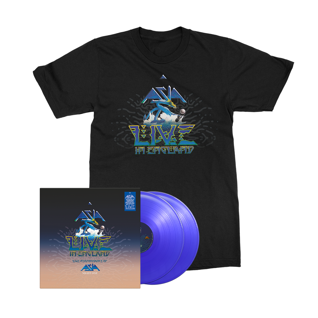 Asia - Live In England - Vinyl Merch Bundle