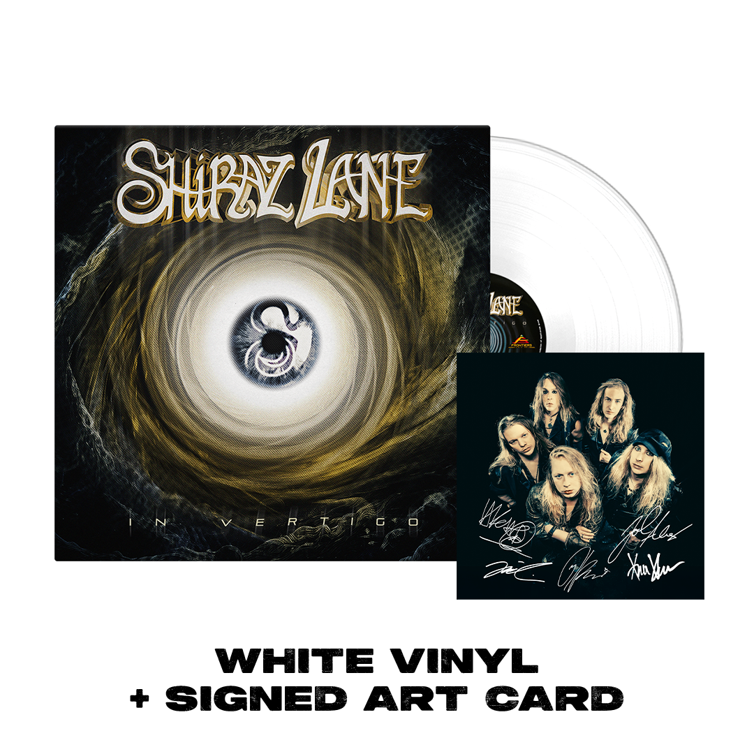 Shiraz Lane - In Vertigo - White Vinyl + Signed Art Card