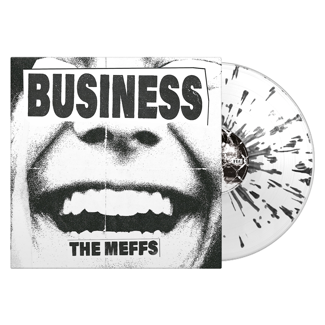 The Meffs - Business - White Black Splatter LP