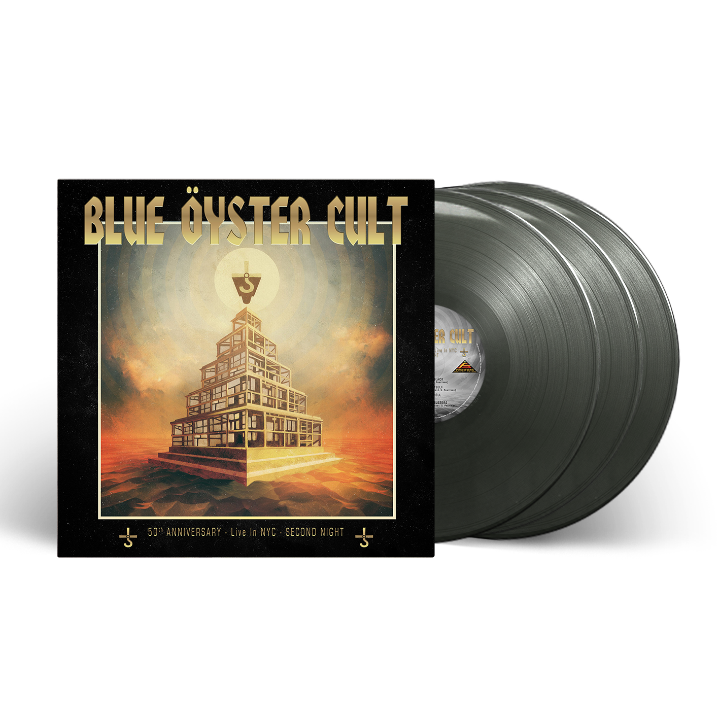Blue Öyster Cult - 50th Anniversary Live: Second Night - Black 3x12"