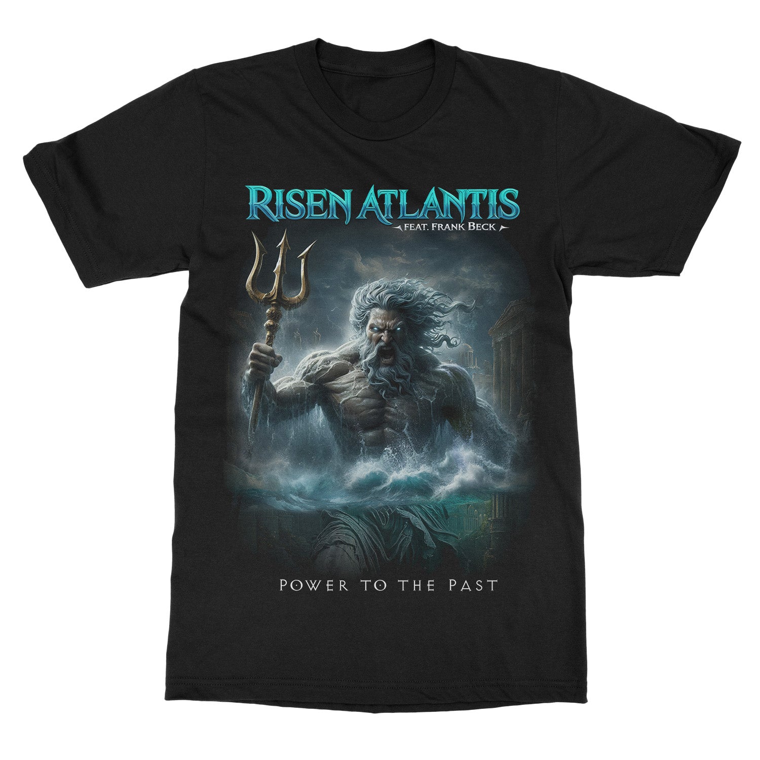 Risen Atlantis feat. Frank Beck - Power To The Past - T-Shirt