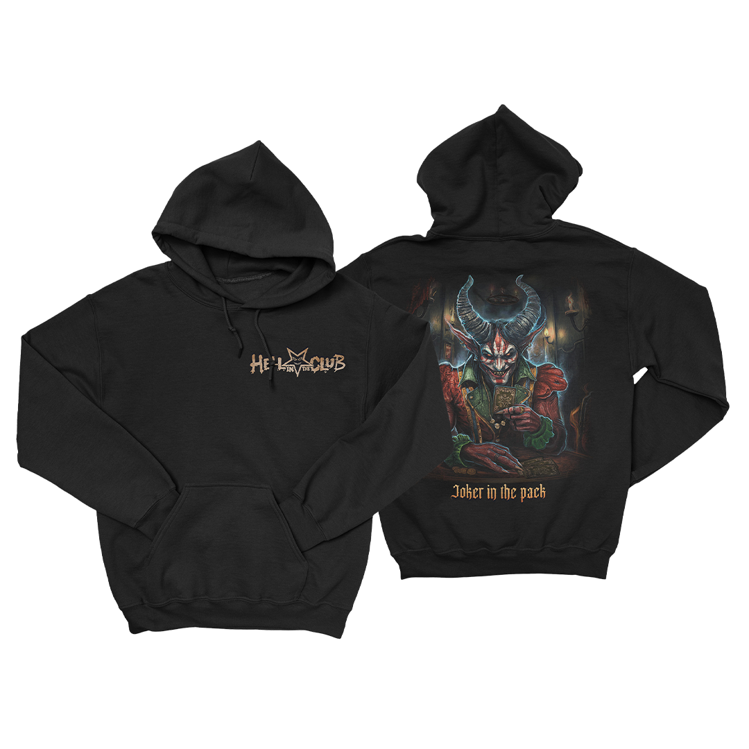 Hell In The Club Joker In The Pack Pullover Hoodie - Main Image