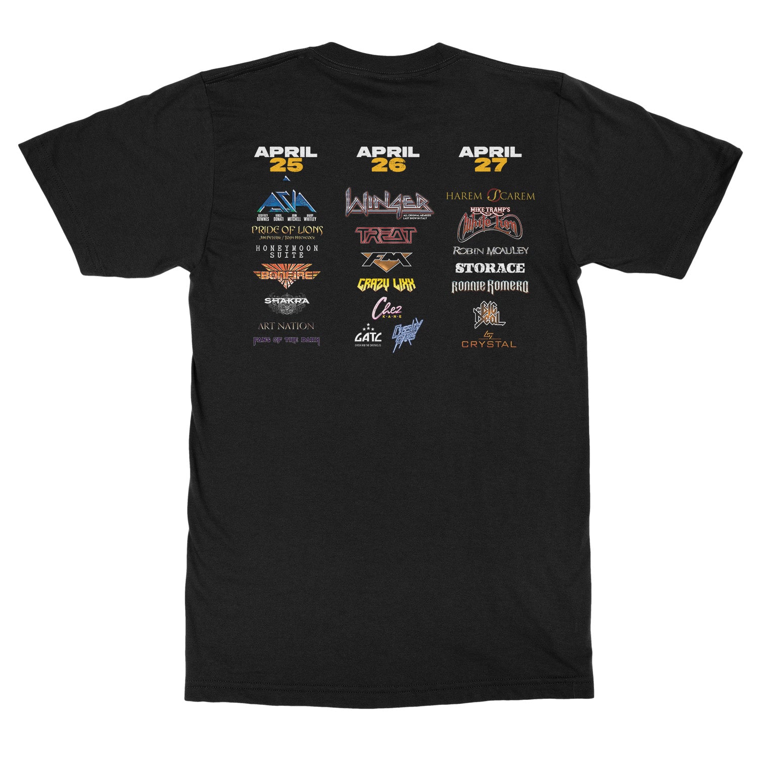 Frontiers Music Srl - Frontiers Rock Festival - T-Shirt - T-Shirt