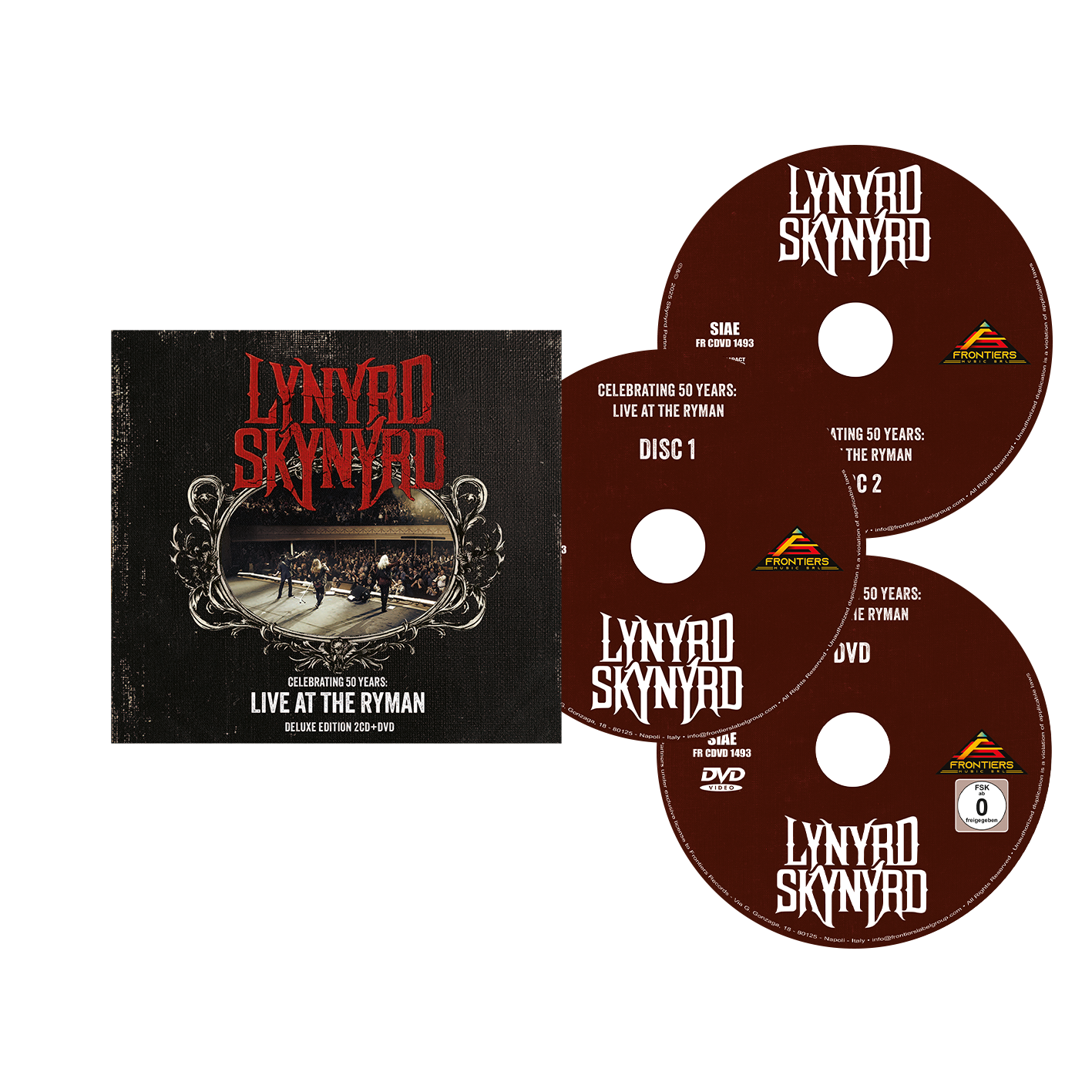 Lynyrd Skynyrd - Celebrating 50 Years - Live at The Ryman, image size:1417x1417