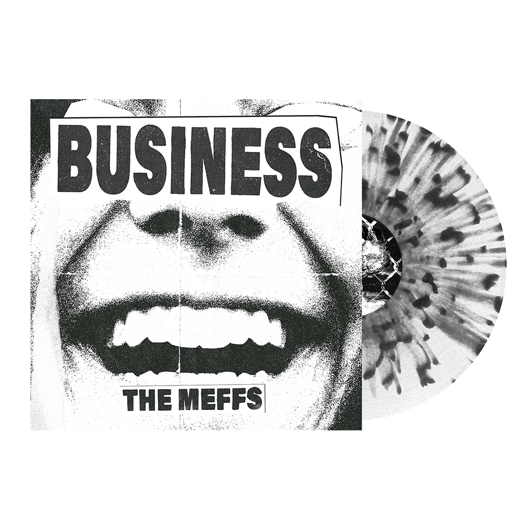 The Meffs - Business - White Black Splatter LP