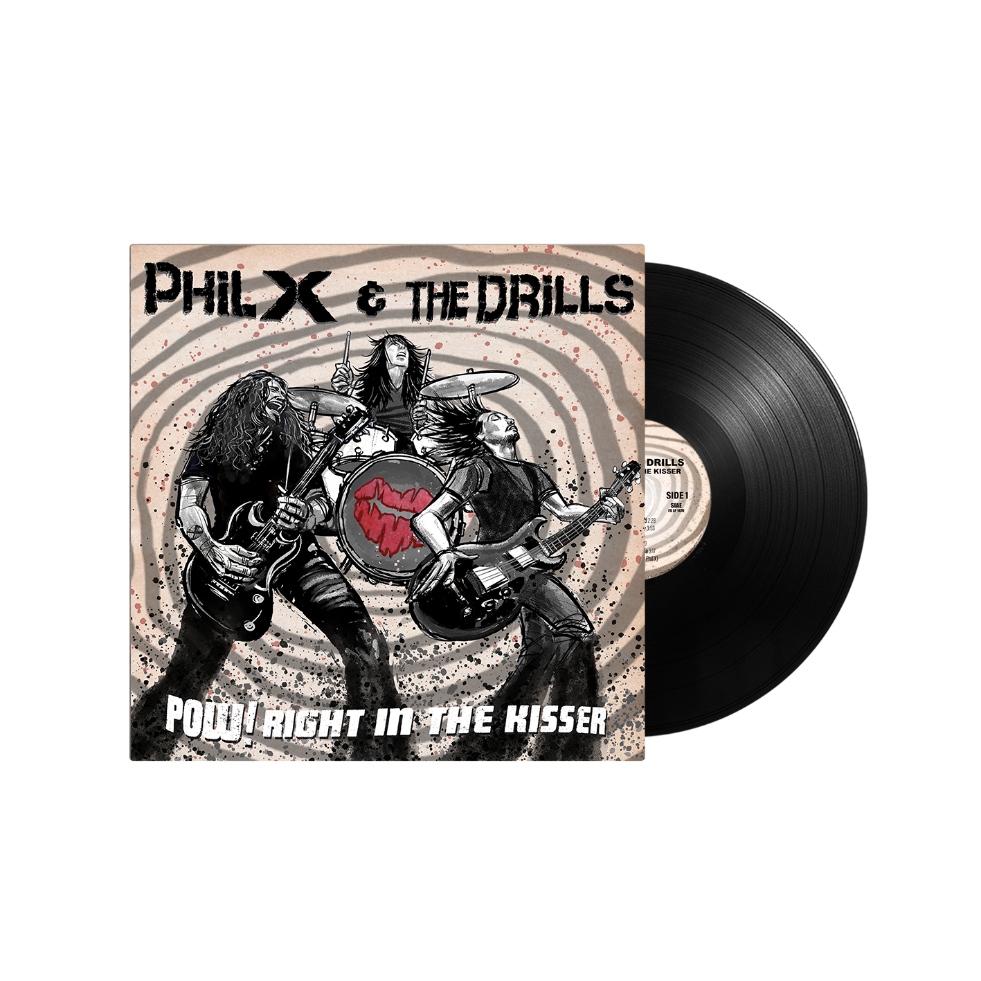 Phil X & The Drills - Pow!! Right In The Kisser - Vinyl LP