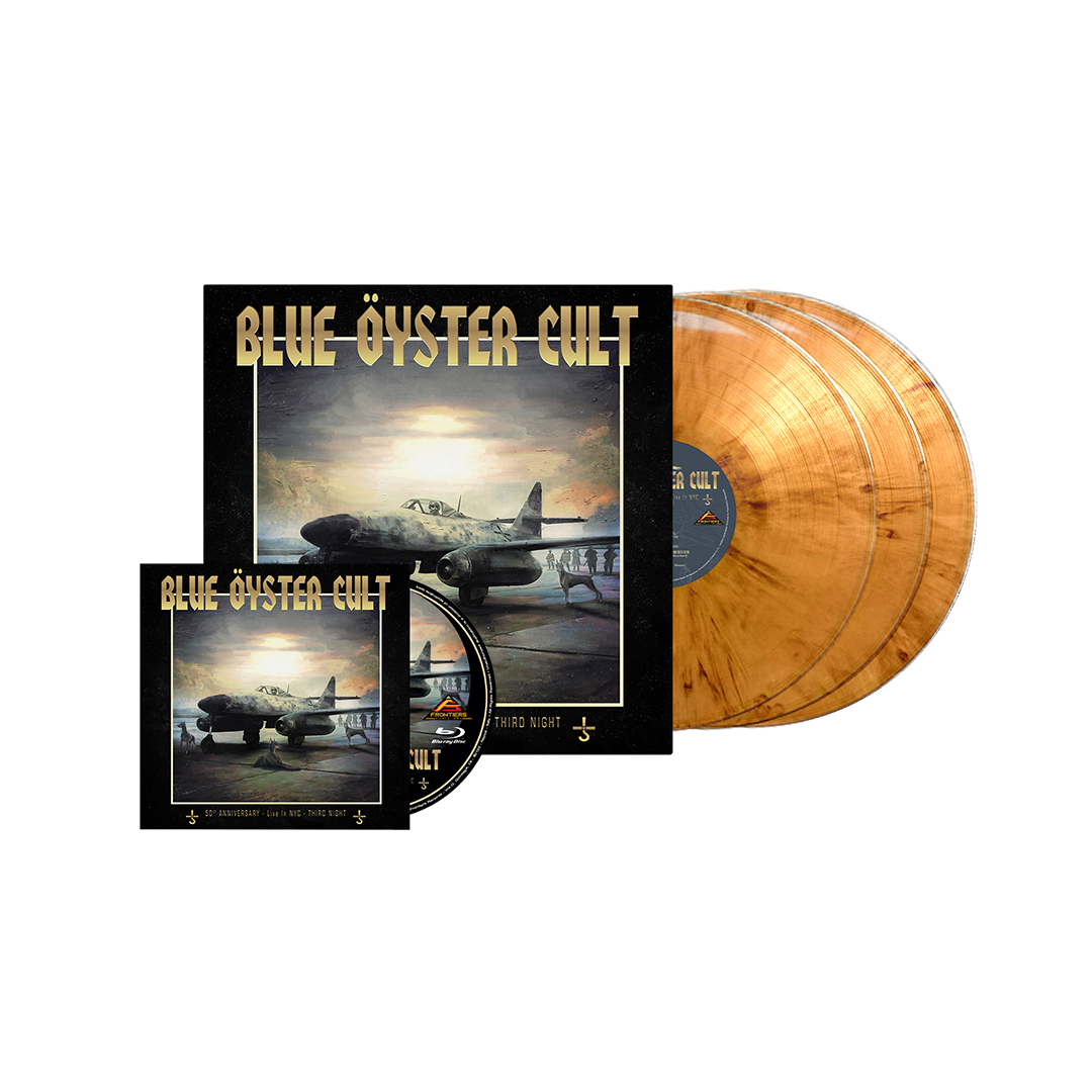 Blue Öyster Cult - 50th Anniversary Live - Third Night - 2CD/DVD + 3LP (Orange Marble)
