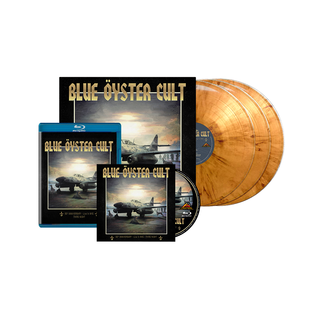 Blue Öyster Cult - 50th Anniversary Live - Third Night - 2CD/DVD + BluRay + 3LP (Orange Marble)