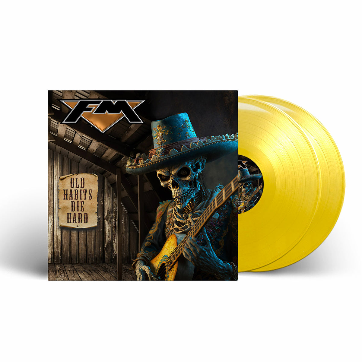 FM Old Habits Die Hard Yellow Vinyl 2xLP