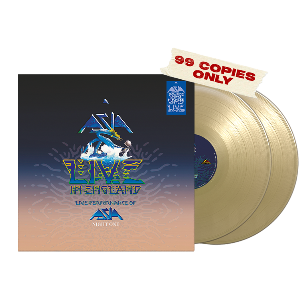 Asia - Live In England - Gold 2LP