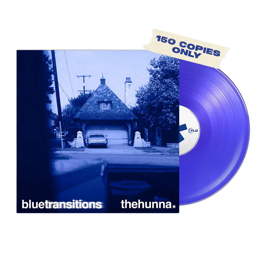 The Hunna - blue transitions - Transparent Blue LP