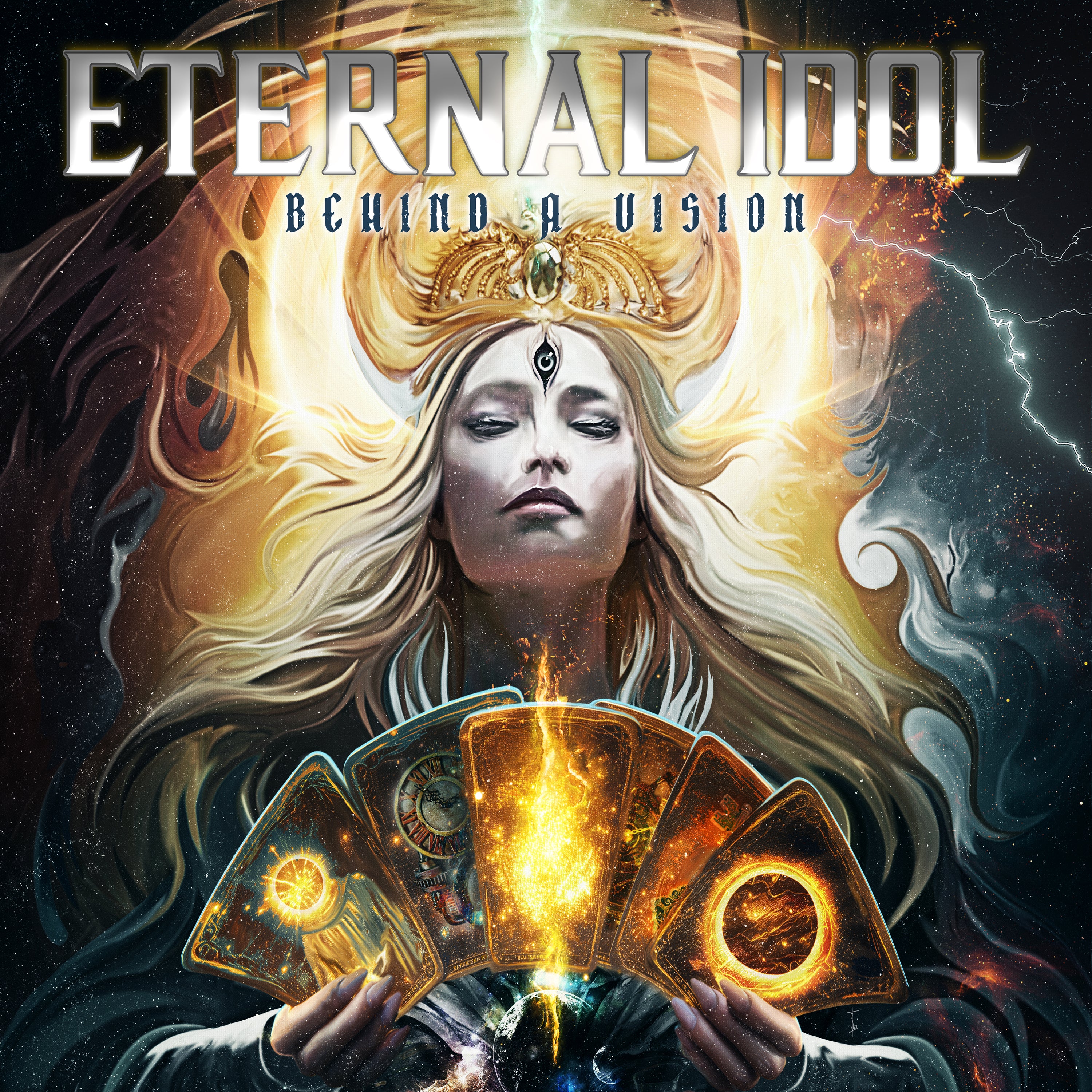 the Album "Behind A Vision" by Eternal Idol 