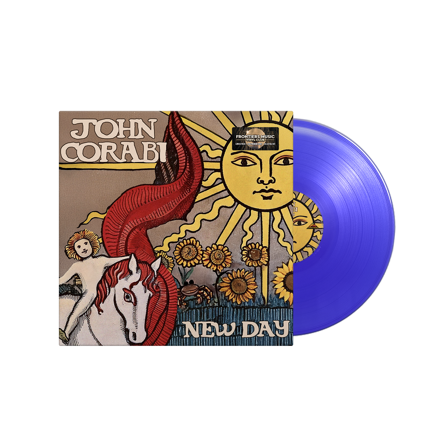 John Corabi - New Day - Blue LP (Vinyl Club Exclusive)