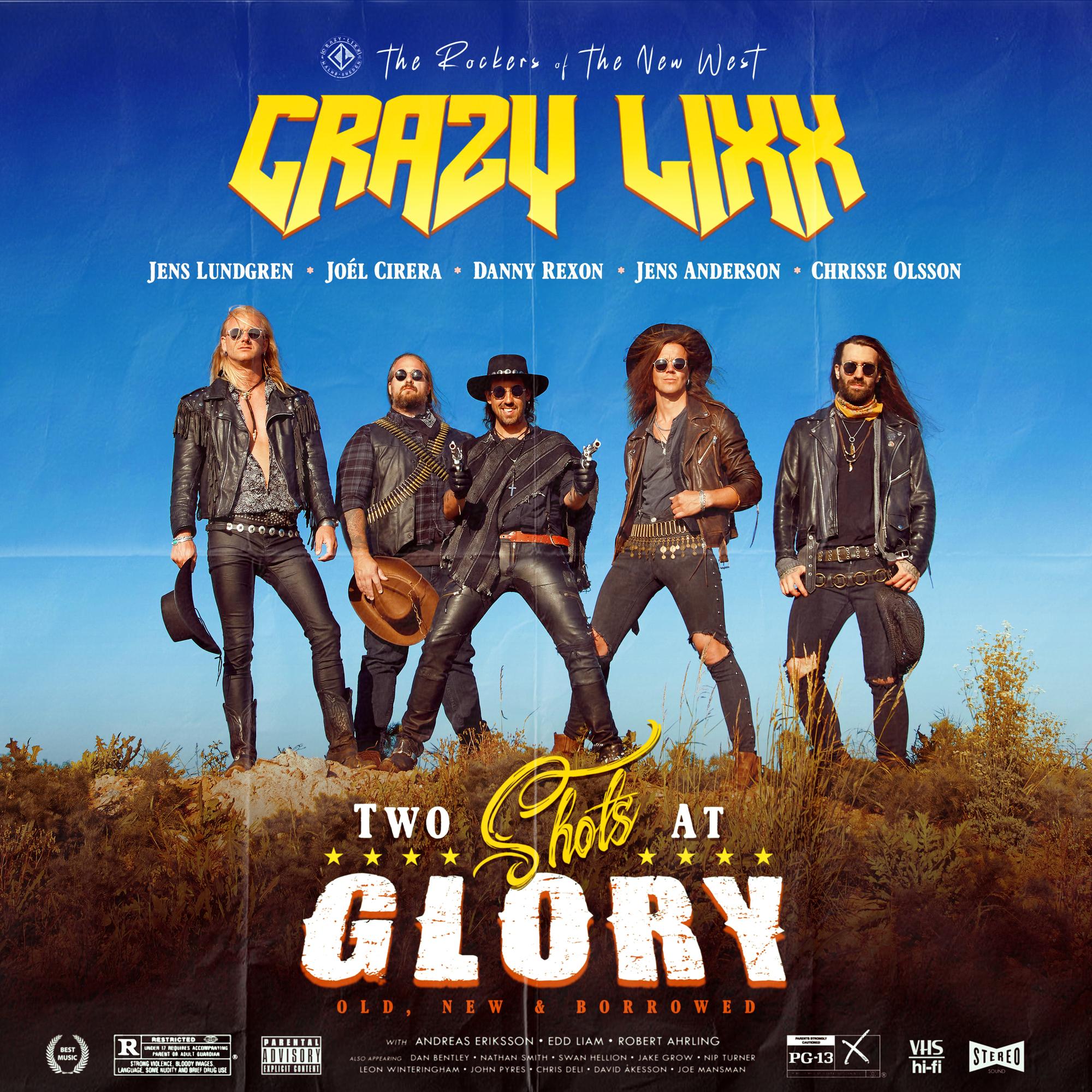 CRAZY LIXX - Two Shots At Glory - CD