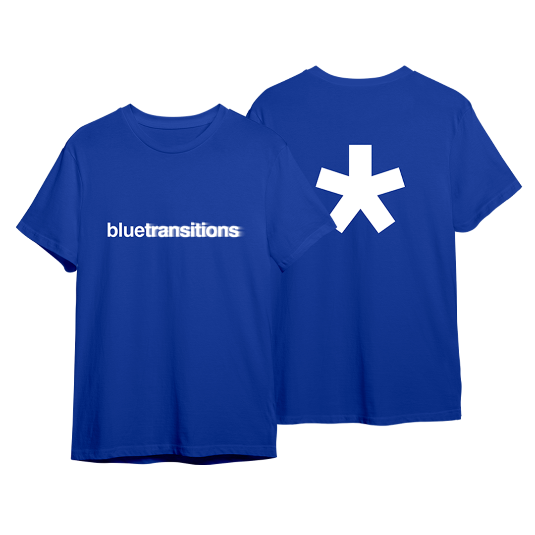 The Hunna - blue transitions - Blue T-Shirt
