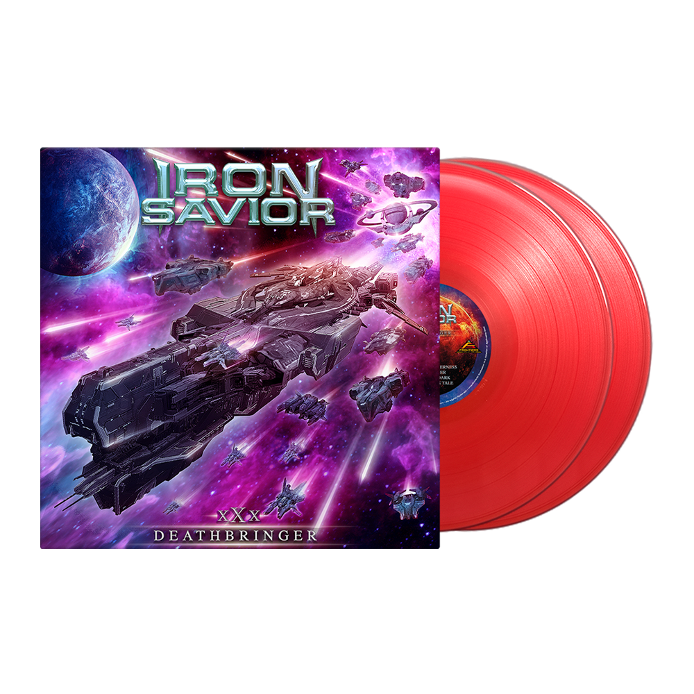Iron Savior - Deathbringer - Red Transparent 2LP