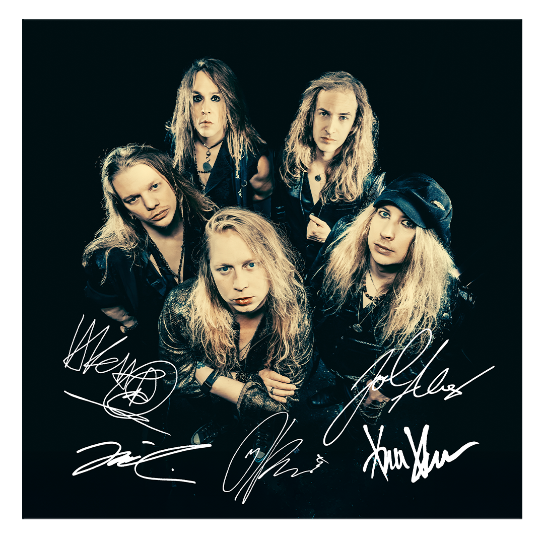 Frontiers Music Srl - In Vertigo - Signed Art Card - Card