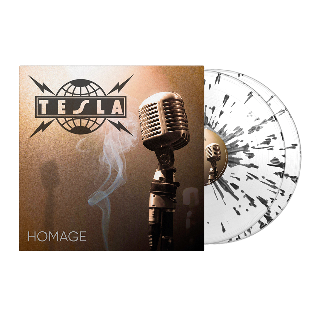 Tesla - Homage - White/Black Splatter 2LP