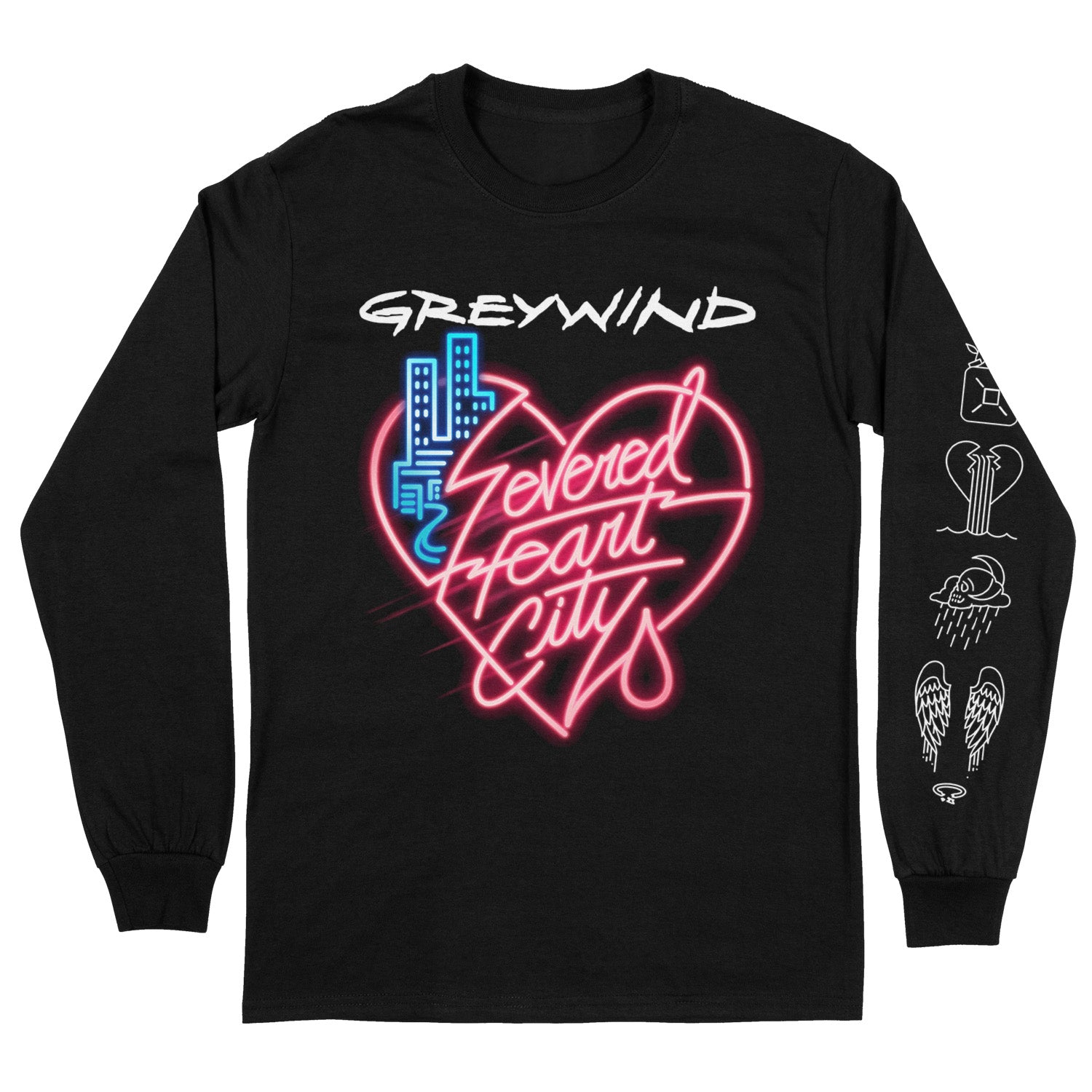 Greywind - Severed Heart City - Long Sleeve