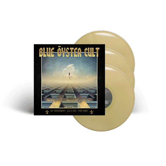 BLUE ÖYSTER CULT - 50th Anniversary Live - First Night - Gold 3xLP