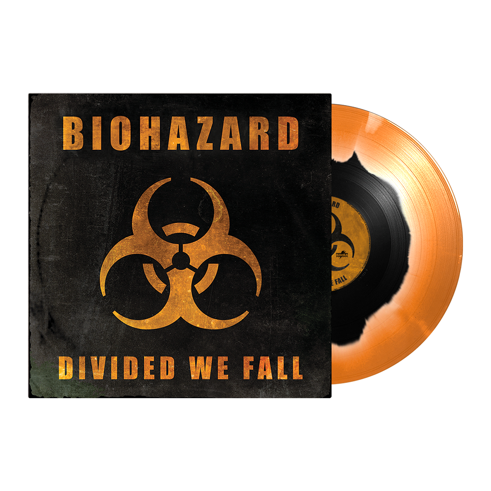 Biohazard - Divided We Fall - OJ/Black Corona Vinyl