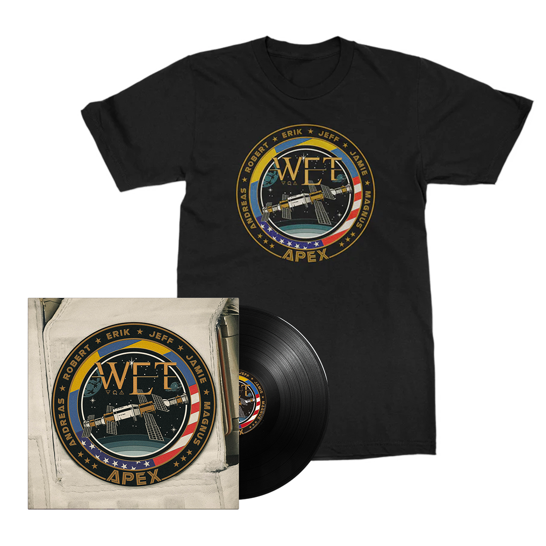 W.E.T. - Apex - Black Vinyl + Tee Bundle