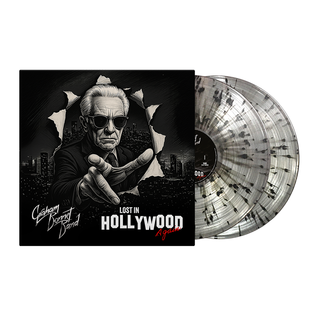 Graham Bonnet Band - Lost In Hollywood Again (Live) - Crystal/Black Splatter 2LP
