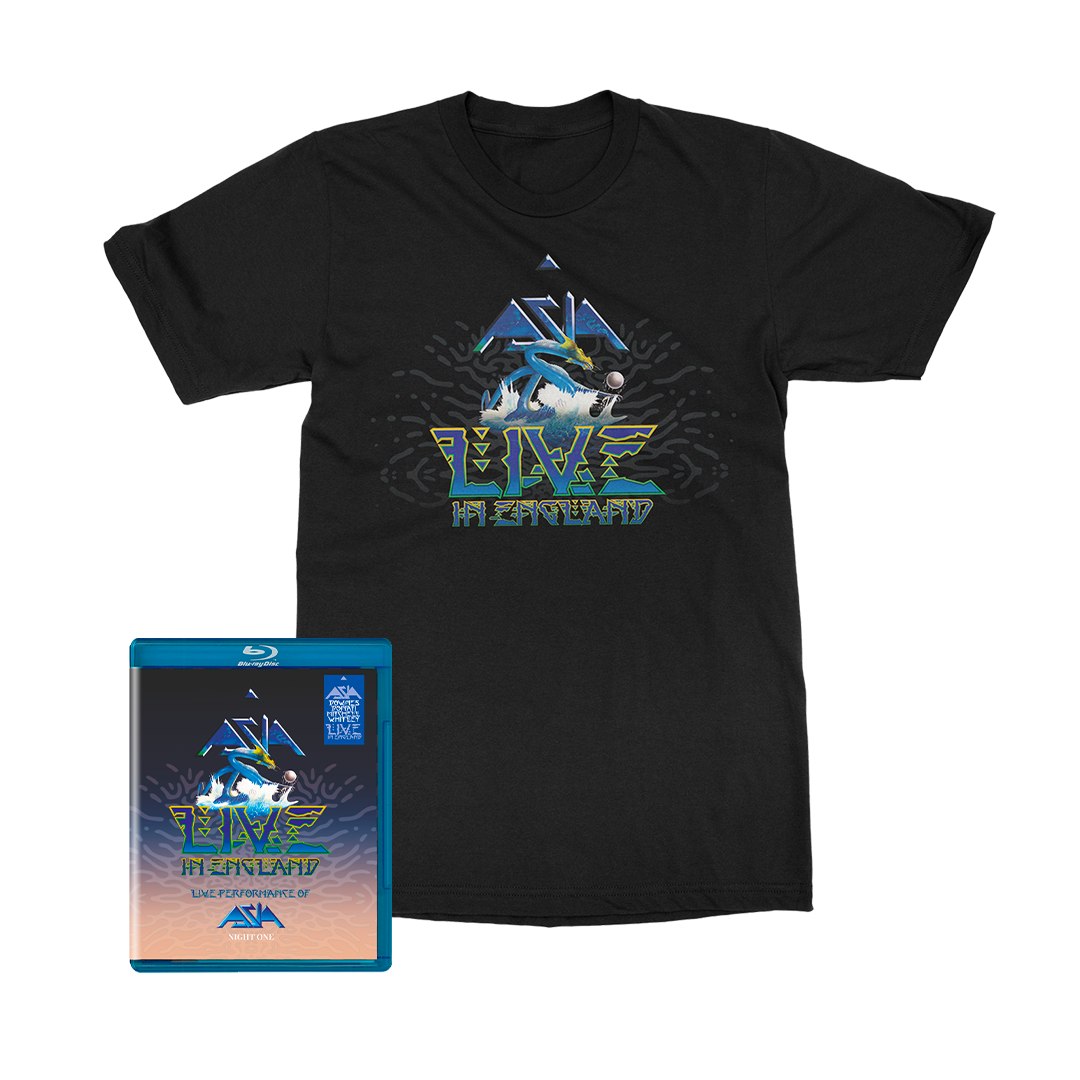 Asia - Live In England - Blu-ray Merch Bundle