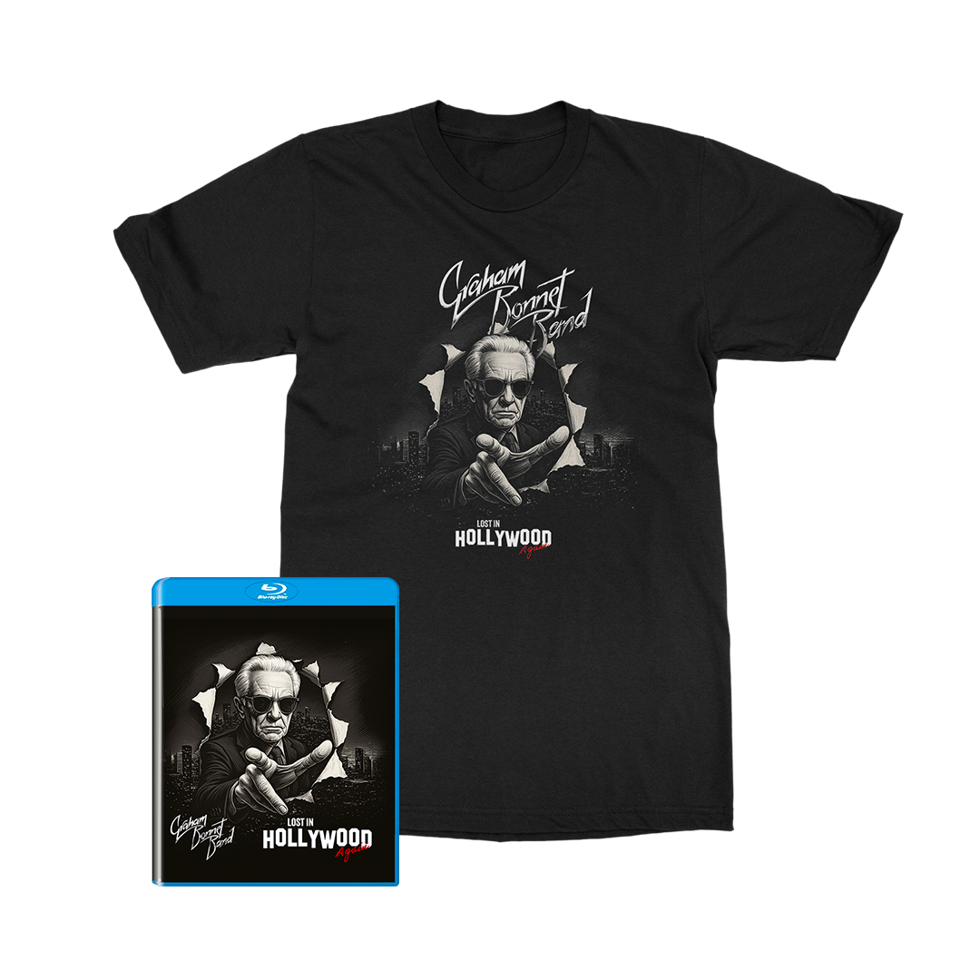 Graham Bonnet Band - Lost In Hollywood Again (Live) - Blu-ray + Tee Bundle